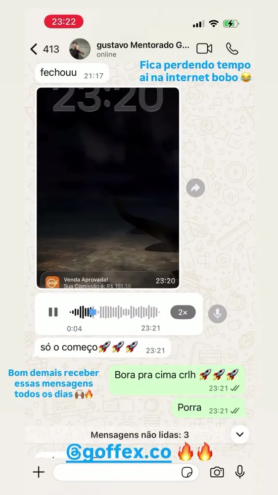 Capa do vídeo: Áudio do aluno